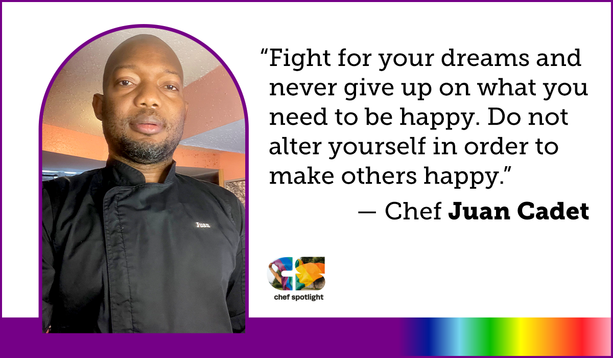 Chef Juan Cadet